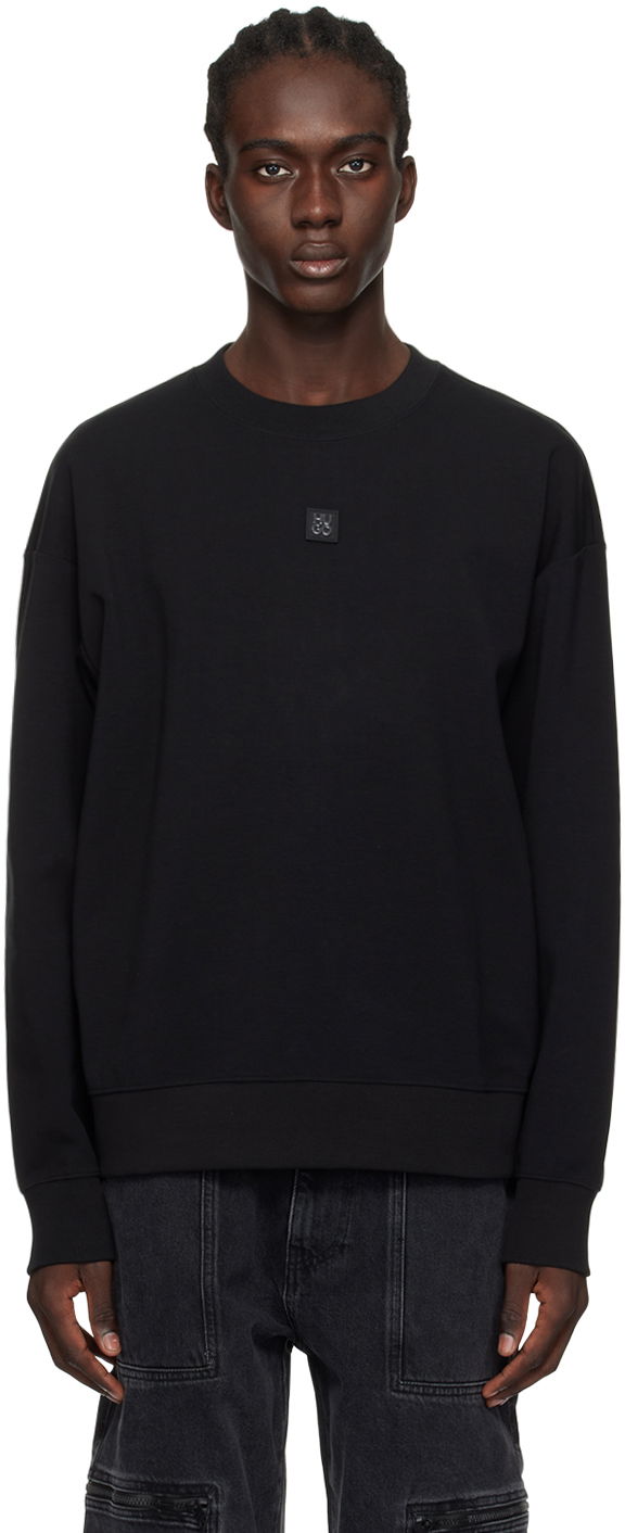 Світшоти BOSS Patch Sweatshirt чорний | 50509270