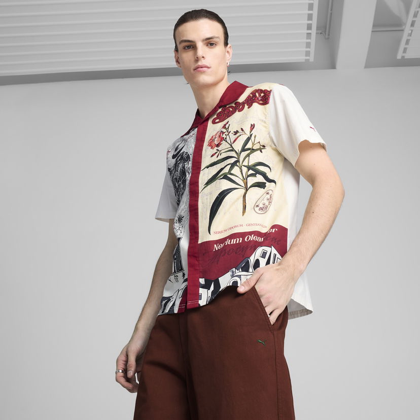 Сорочка Puma Palais Artisan Men's Botanical Print Shirt Різнокольоровий | 629392_87