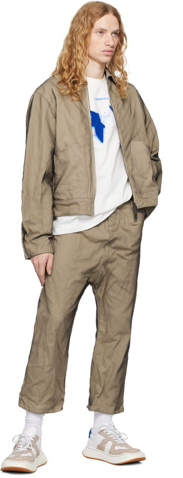 Штани карго ADER ERROR Trousers 69 бежевий | BN01FWBT0106BG, 3