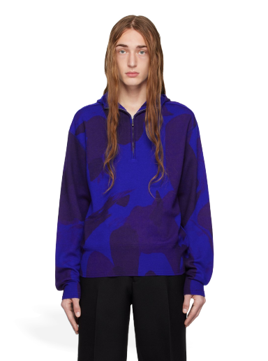 Світшоти Burberry Camouflage Hoodie темно-синій | 8077829