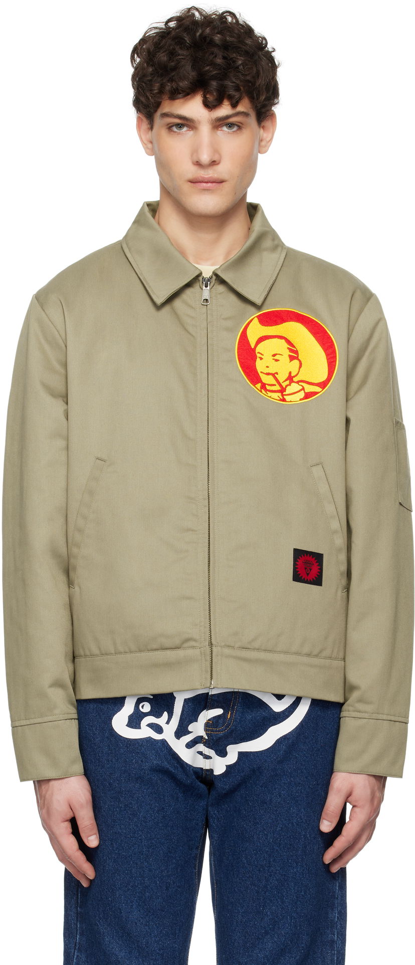 Куртка бомбер BBC IceCream ICECREAM Cowboy Work Jacket Зелений | IC24408
