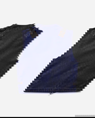 Жилет Stone Island Polypropylene Denim Light Zip Multi-Pocket Utility Vest Rinsed Синій | K2S15-G100016-S00J2 VJ201, 2