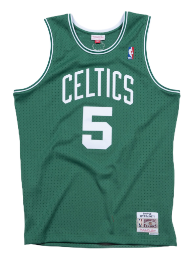 Джерсі Mitchell & Ness NBA Swingman Jersey Boston Celtics Kevin Garnet Зелений | SMJYGS18143-BCEKYGN07KGA
