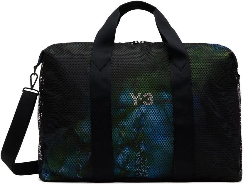 Дорожня сумка Y-3 Y-3 Mesh Weekender Duffle Bag чорний | JD2884