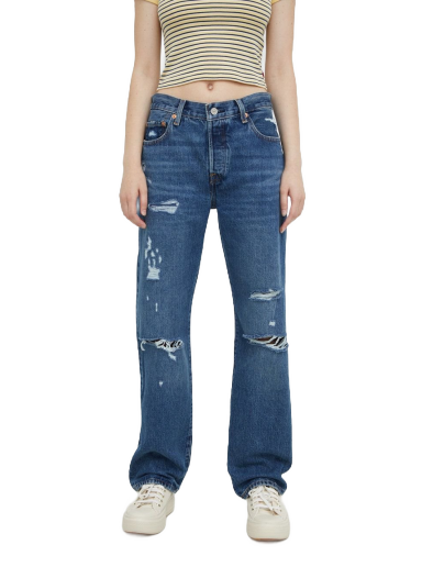 Джинси Levi's Medium Waist 501 90s Jeans Синій | A1959.0010