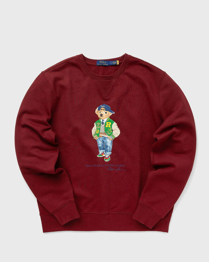 Світшоти Polo by Ralph Lauren LONG SLEEVE SWEATSHIRT Бордовий | 710953718001