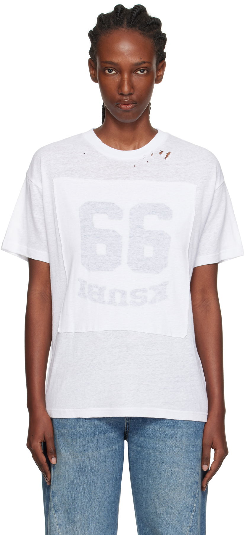Футболка Ksubi Ksubi '99' Oh G T-Shirt білий | WPF25TE019