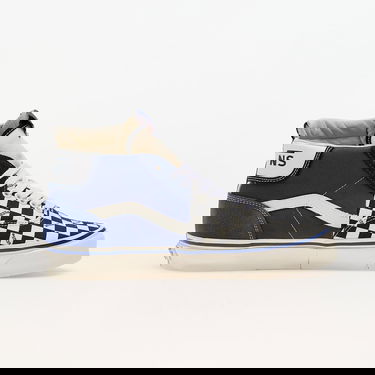 Кросівки та взуття Vans Clash The Wall LX Suede/Canvas Black Checkerboard темно-синій | VN000CNKBKC1, 1