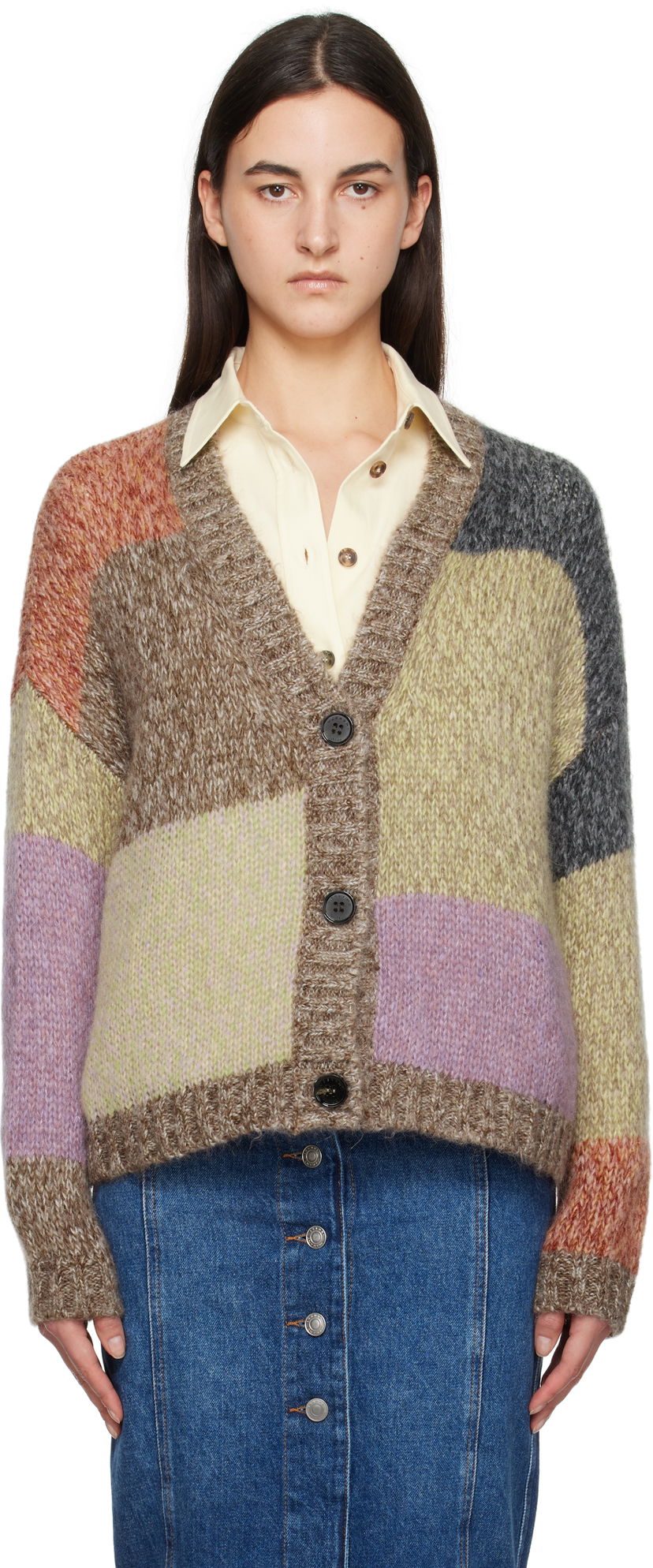 Cветр Max Mara Camera Multicolor Cardigan Різнокольоровий | 2425346072600 MM12164