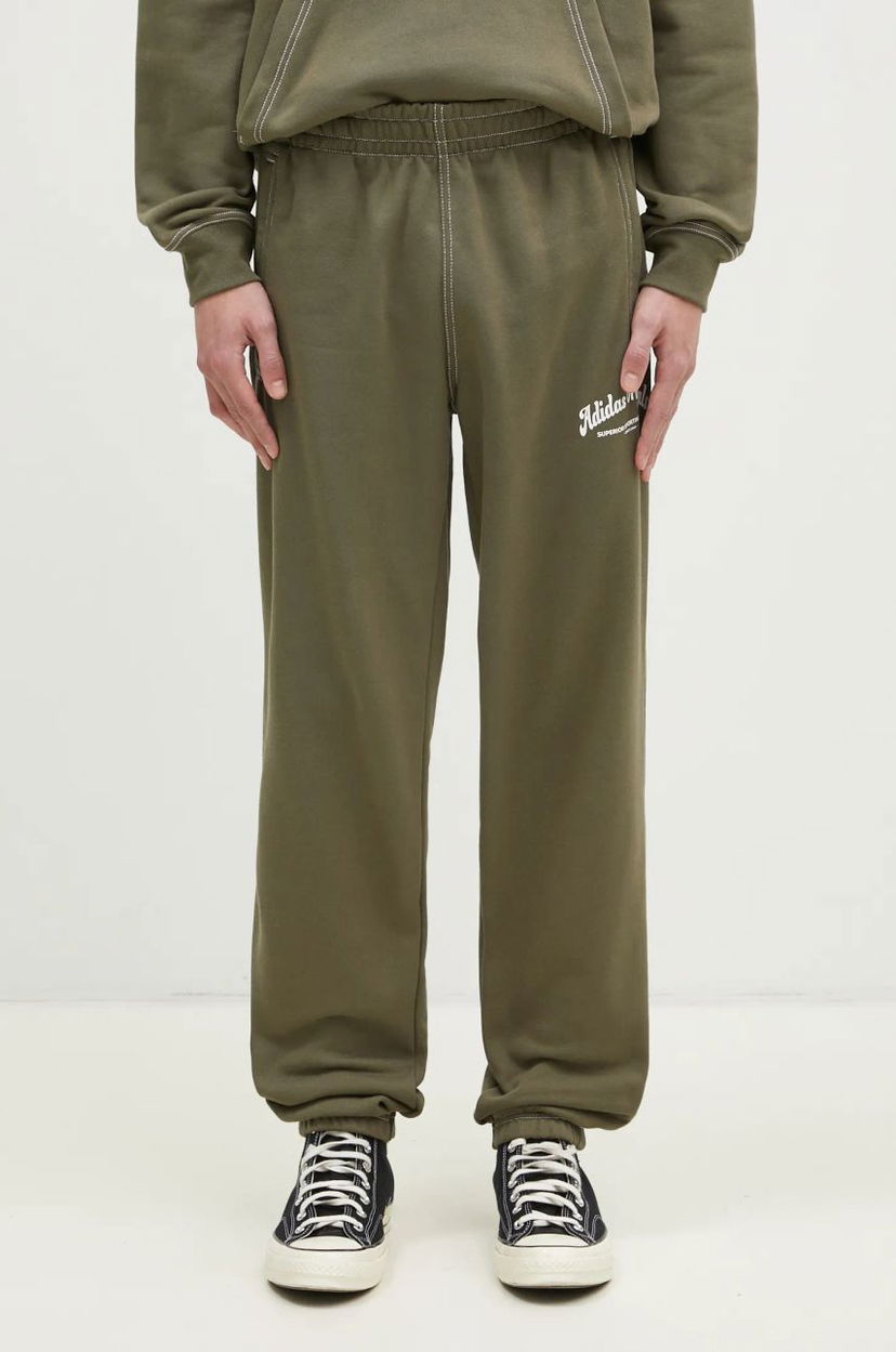 Спортивні штани adidas Originals Wabash Printed Sweatpants Зелений | JP4486