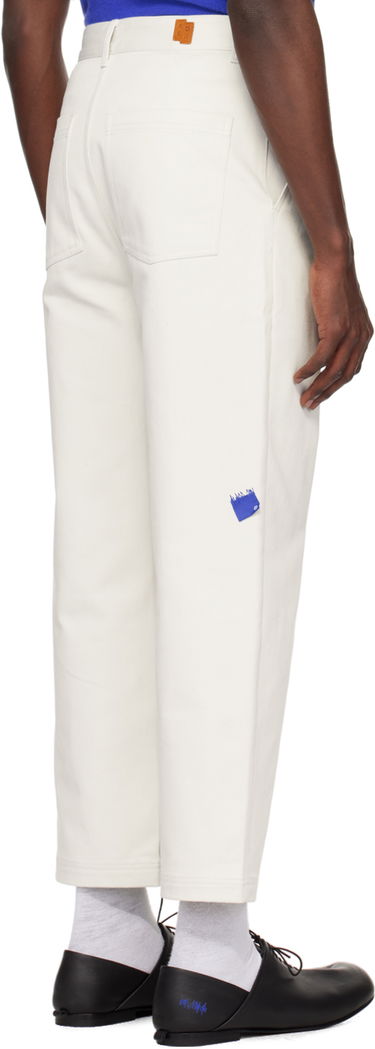 Штани ADER ERROR Patch Trousers білий | BMSGFYBT0101IV, 2