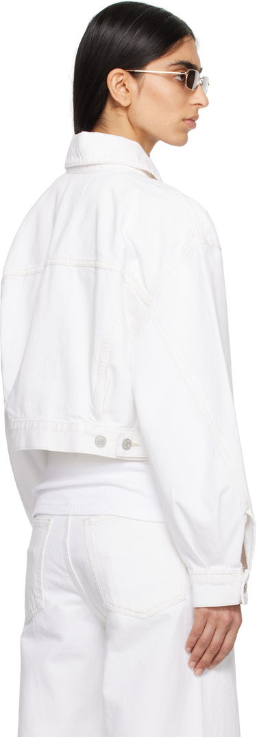 Куртка AGOLDE AGOLDE Palmer Cropped Denim Jacket білий | A5047-1183, 2