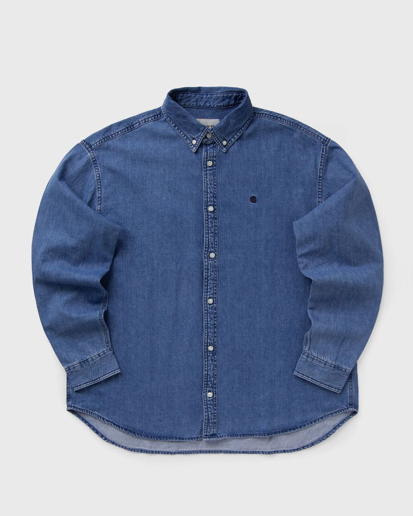 Сорочка Carhartt WIP Long Sleeve Lucas Denim Shirt Синій | I034525-01.06