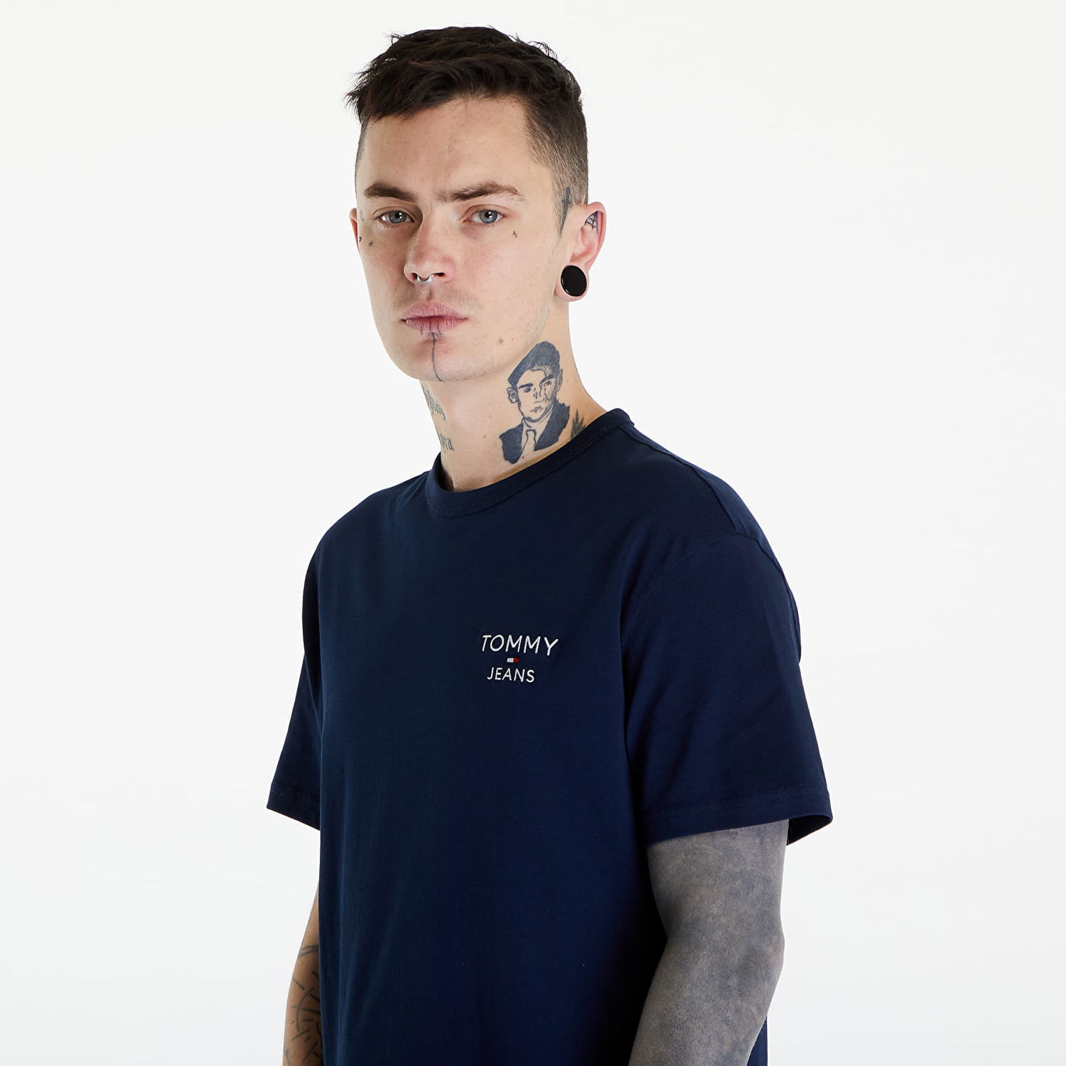 Футболка Tommy Hilfiger Reg Corp Tee Ext Blue Синій | DM0DM18872 C1G, 1