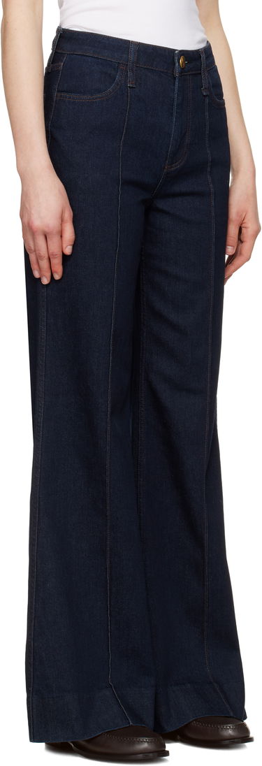Джинси rag & bone rag & bone Skylar High-Rise Wide Leg Jeans Синій | WDD25S3008VSRI, 1
