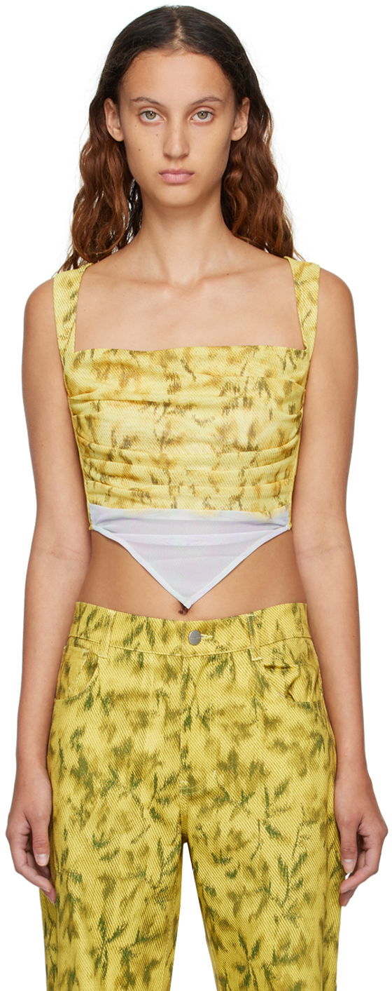 Безрукавка Miaou Miaou Tati Tank Top Жовтий | 7031PM2SBD