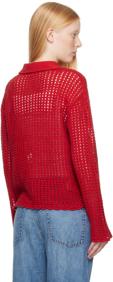 Cветр rag & bone Rag & Bone Khloe Knit Cardigan Червоний | WAS25P020BR20, 2