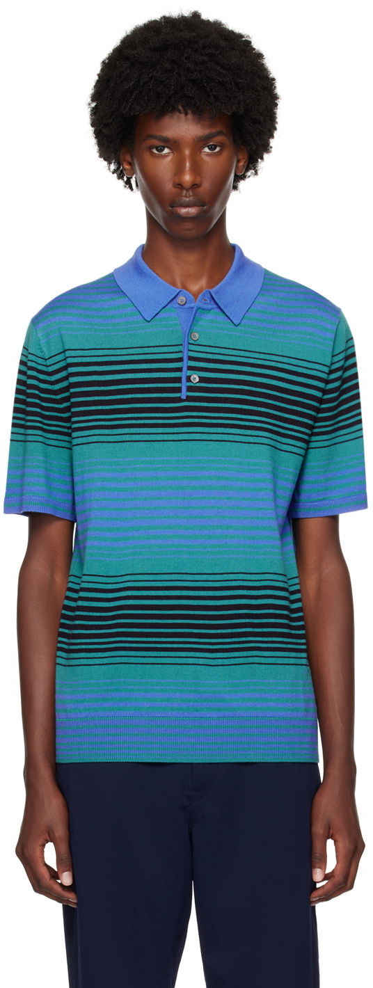 Сорочка поло Paul Smith PS Paul Smith Striped Knit Polo Різнокольоровий | M2R-963Y-N22145-43
