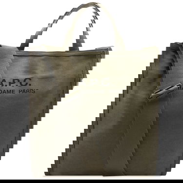 сумка-тоут A.P.C. Recuperation Heavy Canvas Tote Bag Зелений | CODBM-H61318-JAA, 0