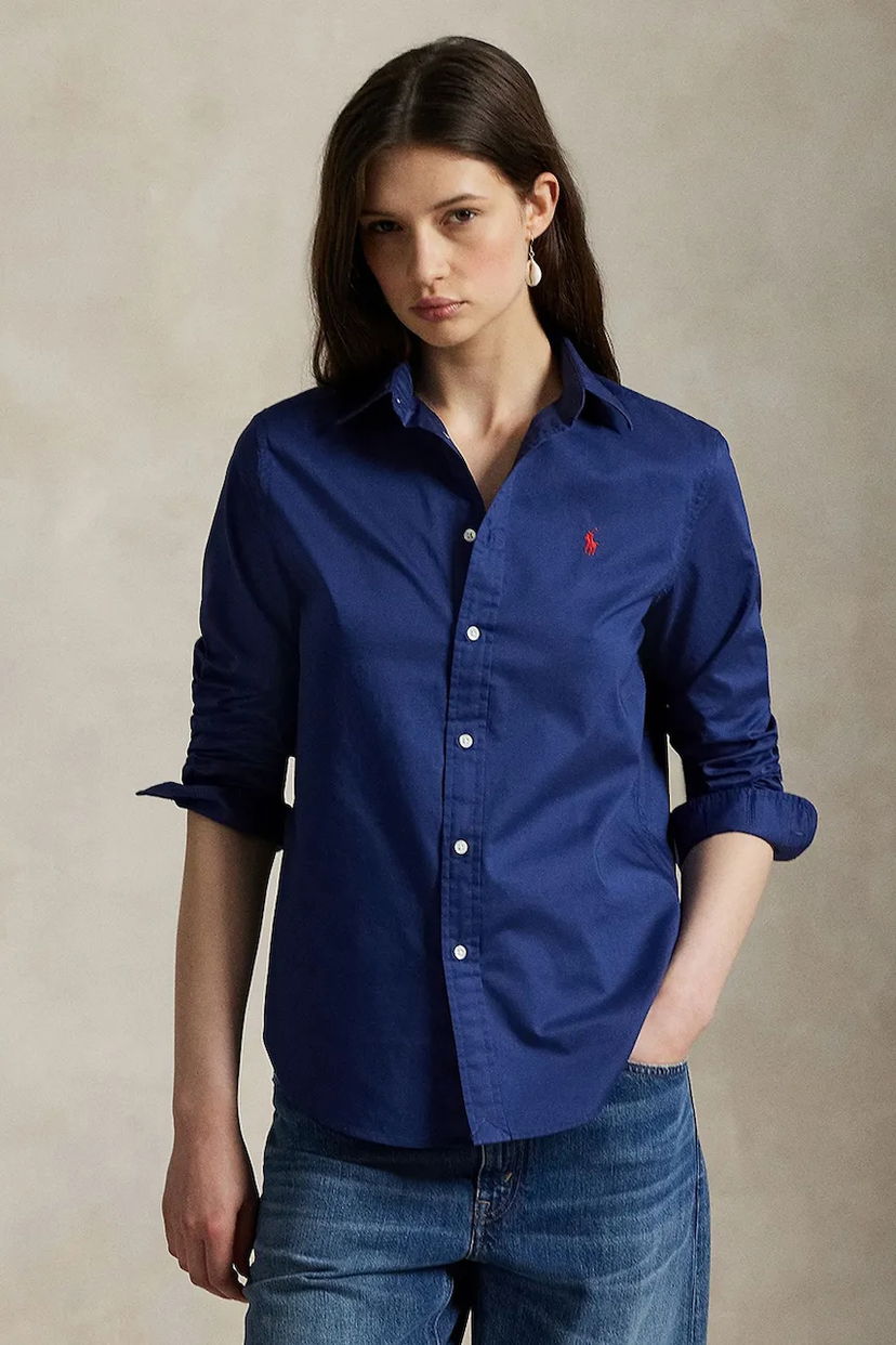 Сорочка Polo by Ralph Lauren Polo Ralph Lauren Classic-Fit Cotton Shirt Синій | 211A92177