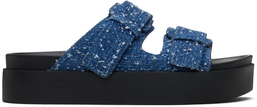 Аксесуари rag & bone Rag & Bone Geo Platform Sandals Синій | WFF24SF005UB5, 0
