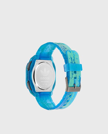Годинник adidas Originals Digital Watch with Abstract Patterned Resin Case and Strap, Shock Resistant, Chronograph Timer Alarm Різнокольоровий | AOST24077, 2