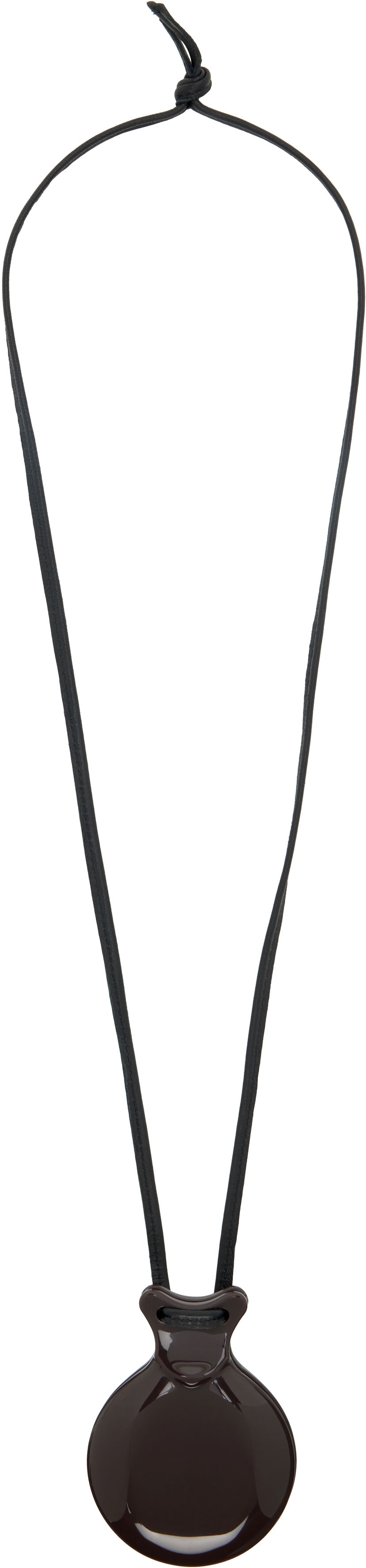 Кольє LEMAIRE Lemaire Castanet Pendant Necklace чорний | AC1082 LO0031