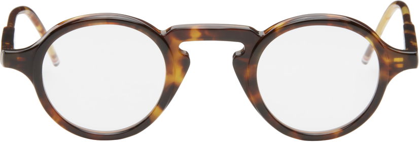 Сонцезахисні окуляри Thom Browne Tortoise Round Acetate Glasses Коричневий | UEO904A-G0002