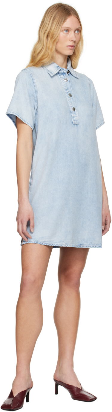 плаття rag & bone Rag & Bone Jocelyn Featherweight Denim Minidress Синій | WDD25S1512UFAL, 3