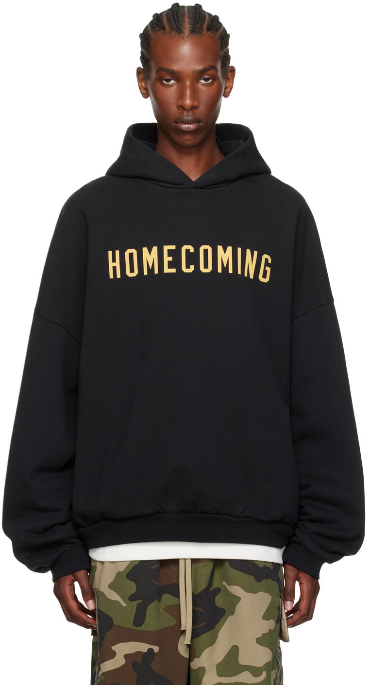 Світшоти Fear of God Heavyweight Hoodie With Logo Print чорний | 192BT244810F
