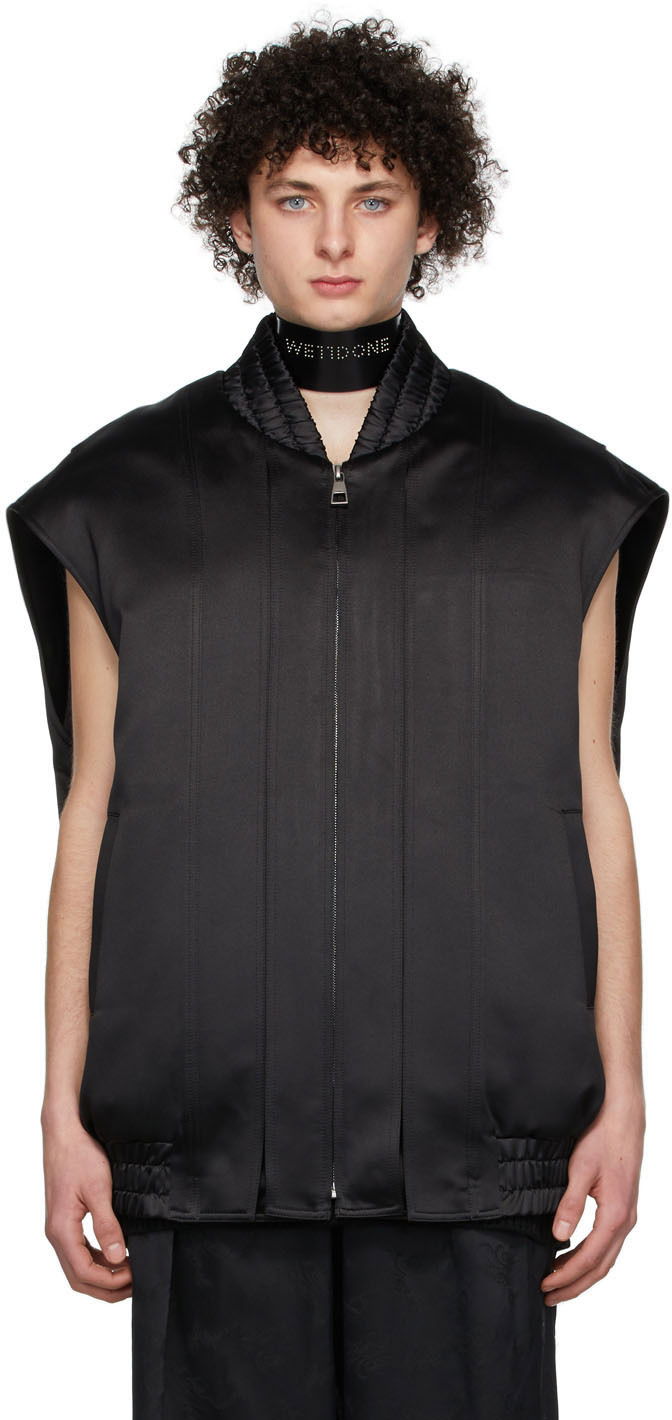 Жилет We11done We11done Bomber Vest чорний | WD-VT1-22-005-U-BK