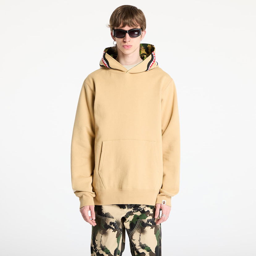 Світшоти BAPE A BATHING APE ABC Camo Shark Pullover Hoodie бежевий | 001PPL301009MBEI