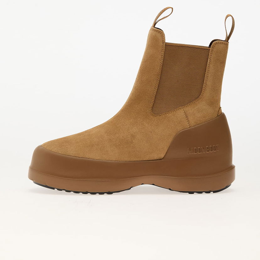 Кросівки та взуття Moon Boot Suede Chelsea Boots бежевий | 80D2480050-L003