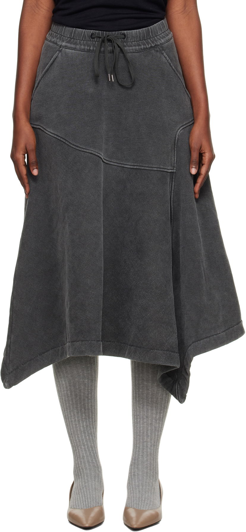 Спідниця OUR LEGACY Lounge Midi Skirt Сірий | W4256LF