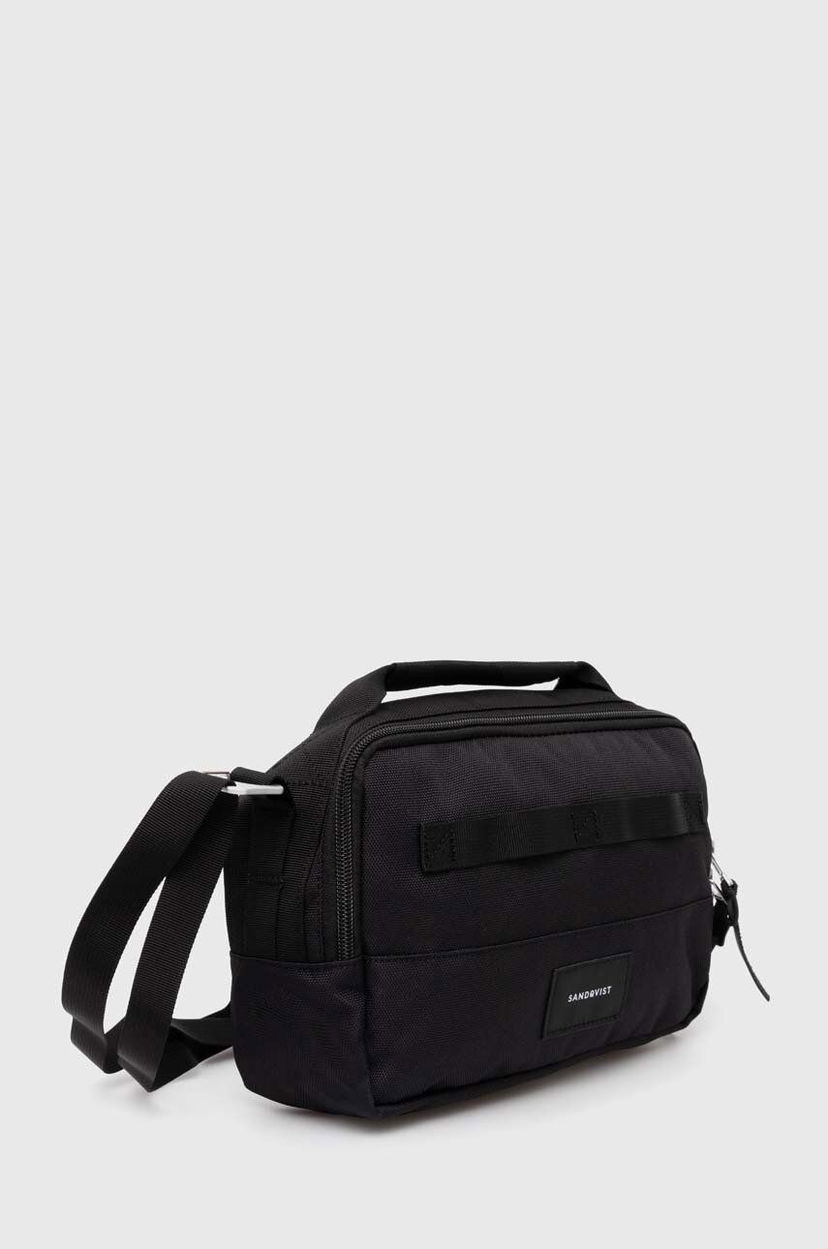 Поясна сумка Sandqvist Olof Waist Bag чорний | SQA2174