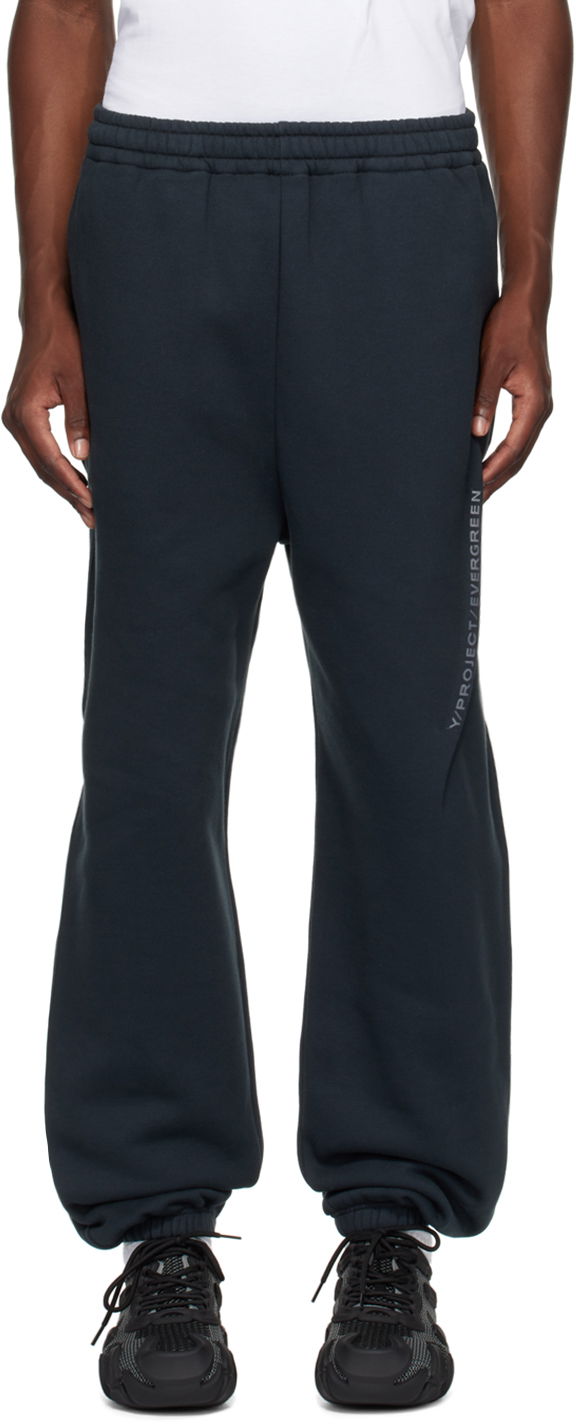 Спортивні штани Y/PROJECT Pinched Logo Sweatpants чорний | 204PA001