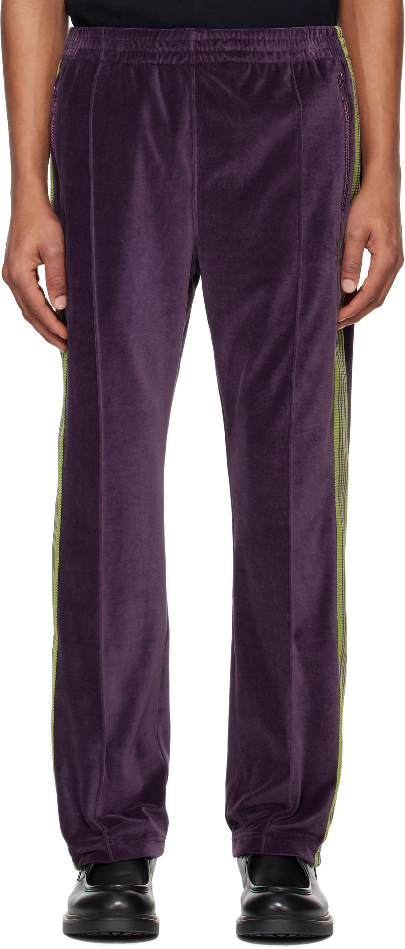 Спортивні штани Needles Needles Narrow Track Pants Фіолетовий | QV321