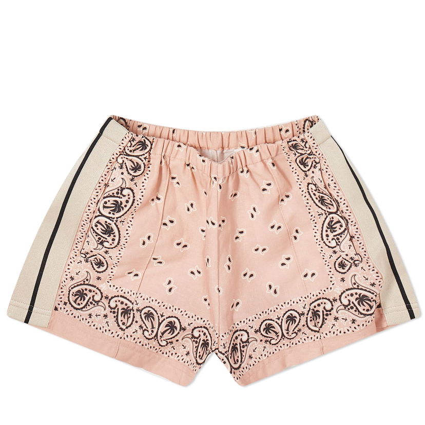Шорти Palm Angels Paisley Track Shorts Рожевий | PWCB047S24FAB0013003