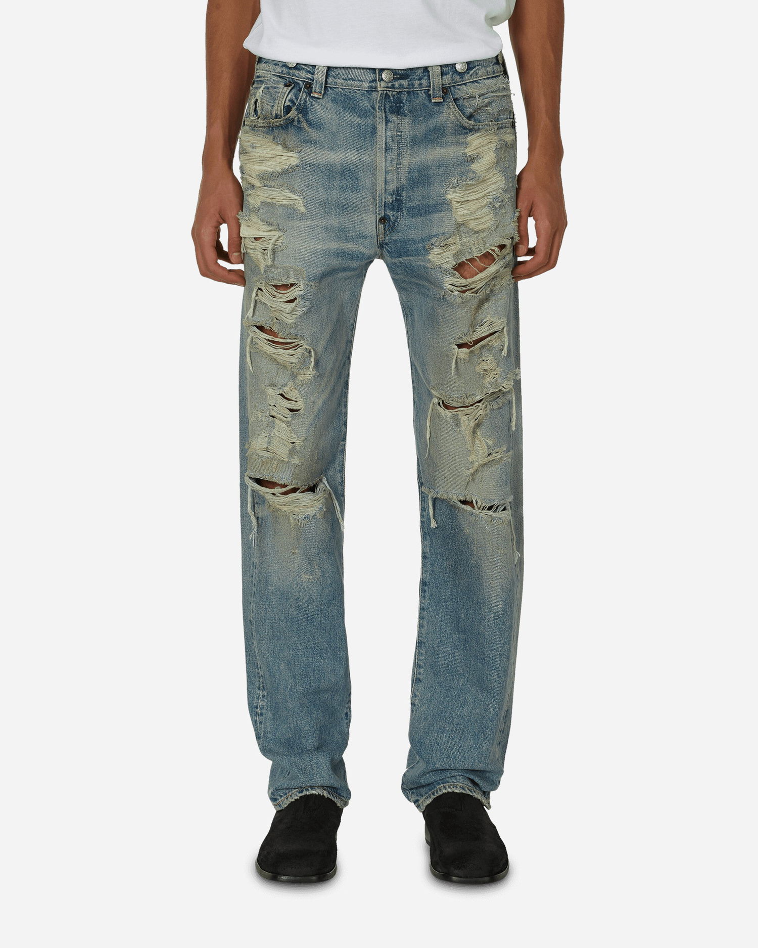 Джинси KENZO Levi’s® 1933 x Distressed Jeans Синій | FD65DP412LE2 DY, 0