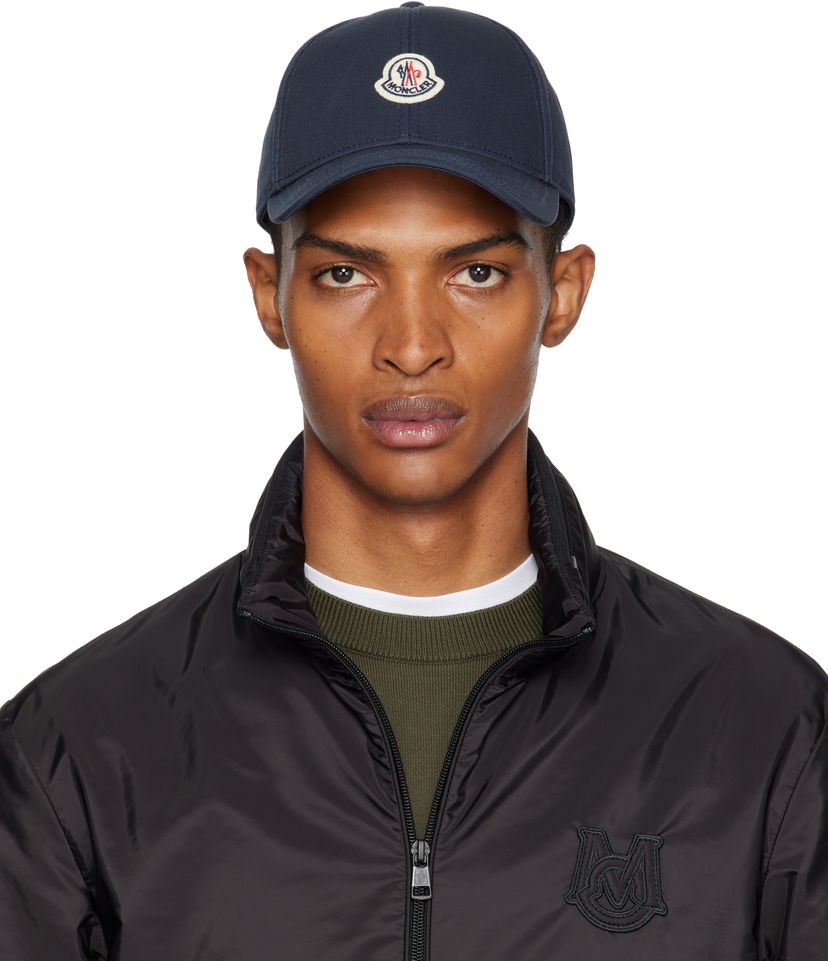 Кепка Moncler Moncler Archivio Baseball Cap темно-синій | K20913B0004304863