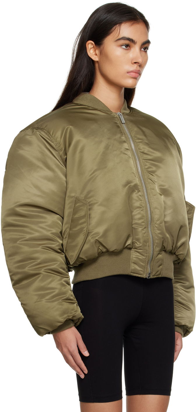 Куртка бомбер VETEMENTS Alpha Industries Edition Reversible Bomber Jacket Зелений | VL16JA320G, 1