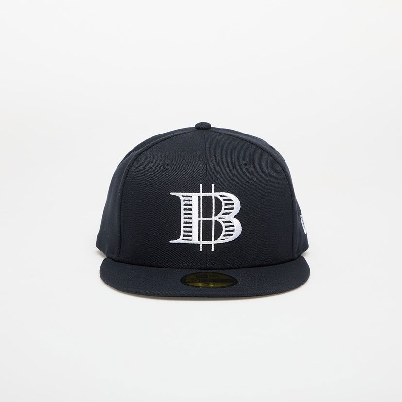 Кепка BAPE A BATHING APE x New Era 59Fifty B Logo Cap темно-синій | 001CPL331902CNVY