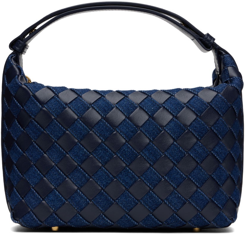 Сумочка Bottega Veneta Mini Wallace Bag темно-синій | 796393 V48V1