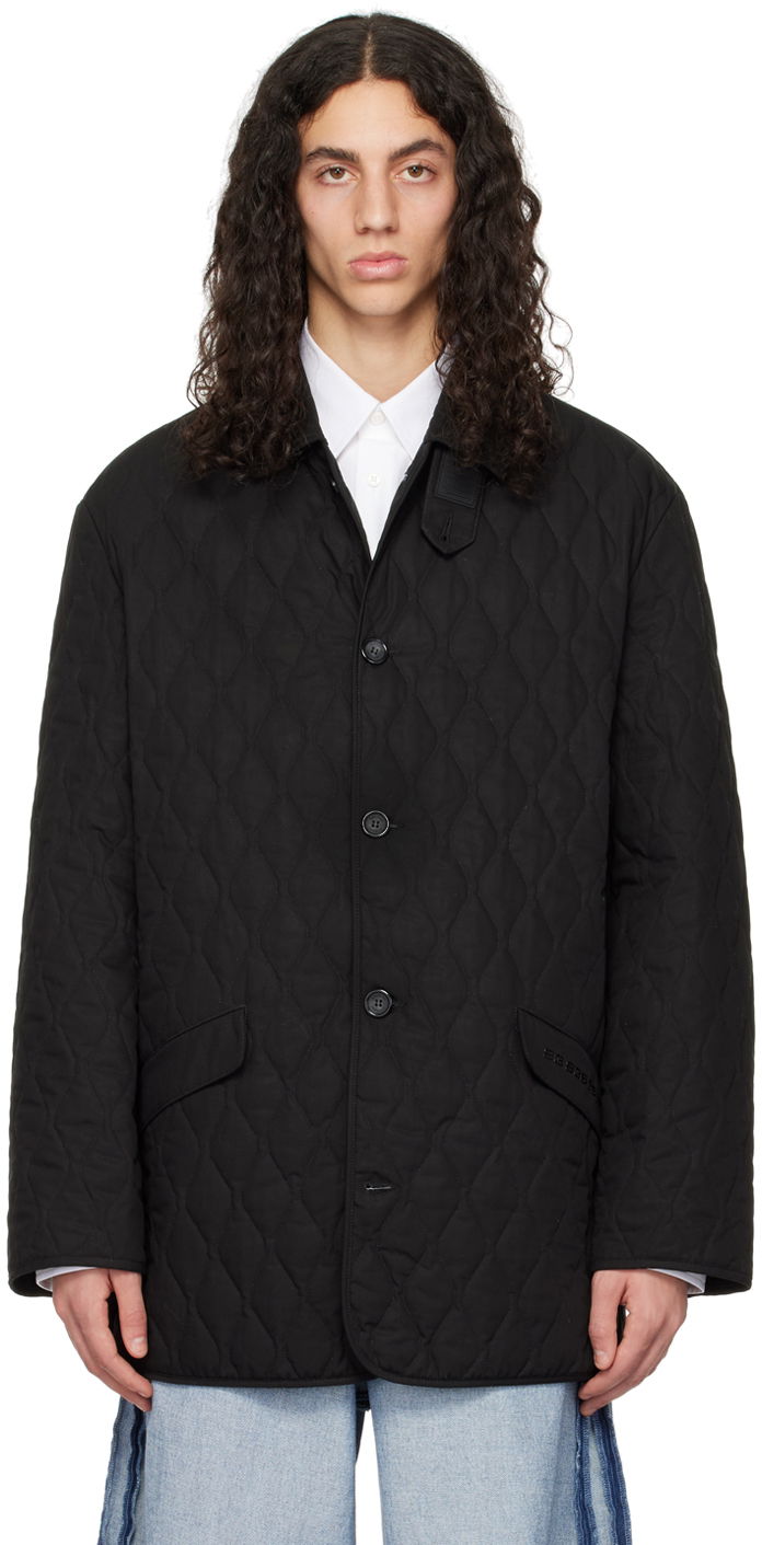 Пальто VETEMENTS Hunter Quilted Jacket чорний | VL14JA400B