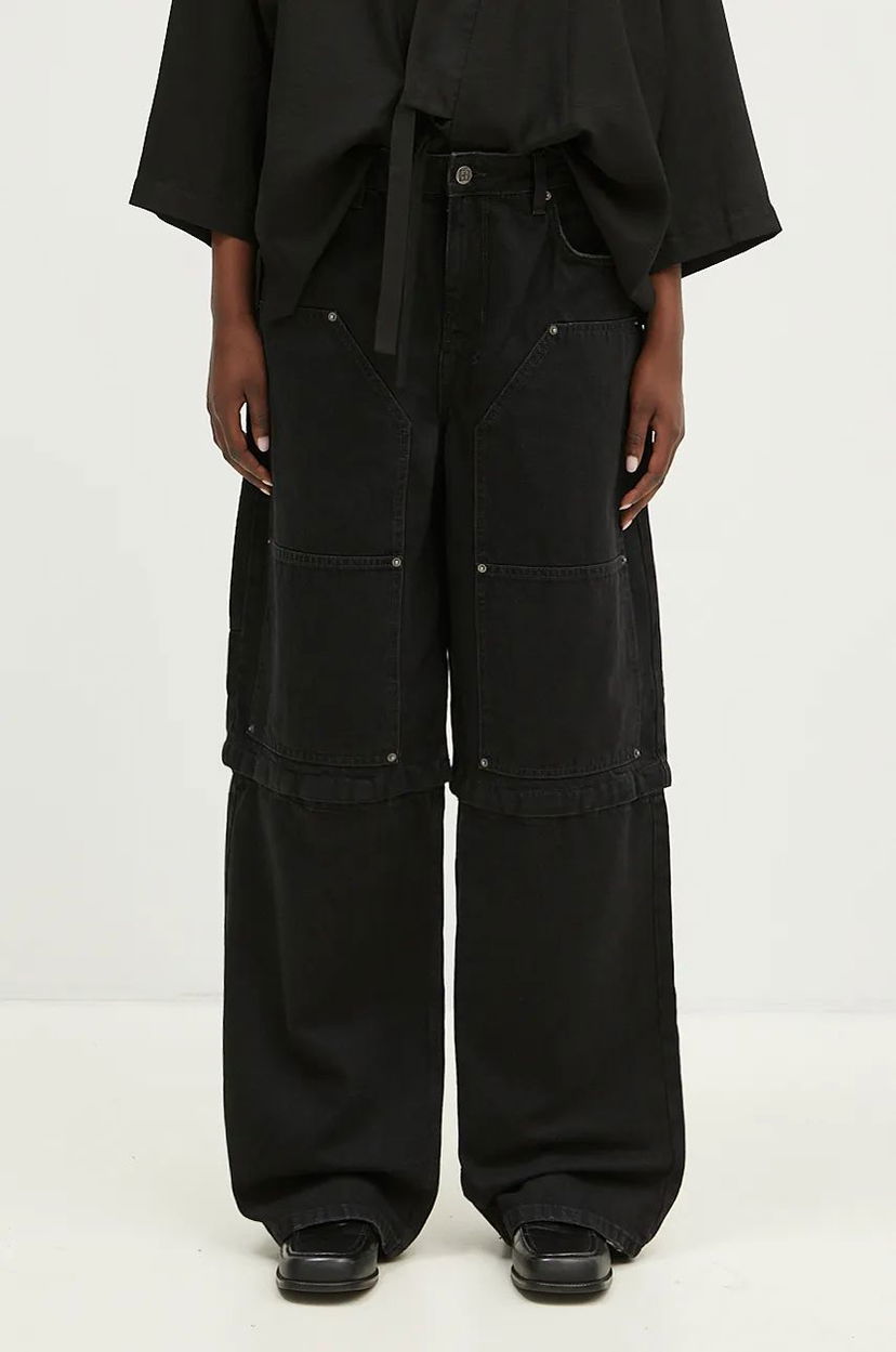 Джинси Ksubi Carpenter High Waist Jeans чорний | WFA24DJ010