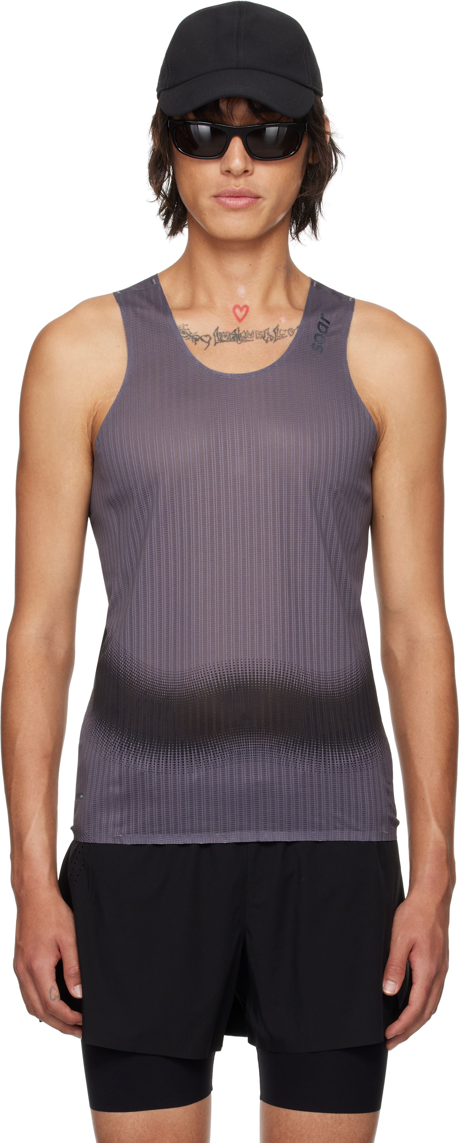 Безрукавка Soar Running Soar Race Running Tank Top Сірий | SV1M-BLK/GREY, 0