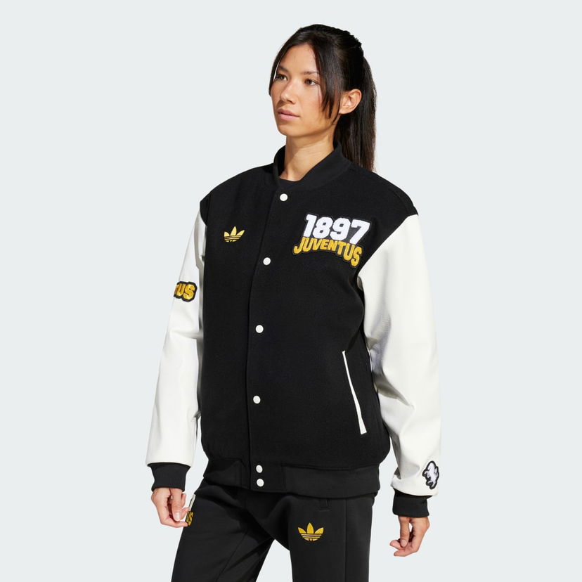 Куртка бомбер adidas Performance Juventus VRCT Jacket чорний | JF0451