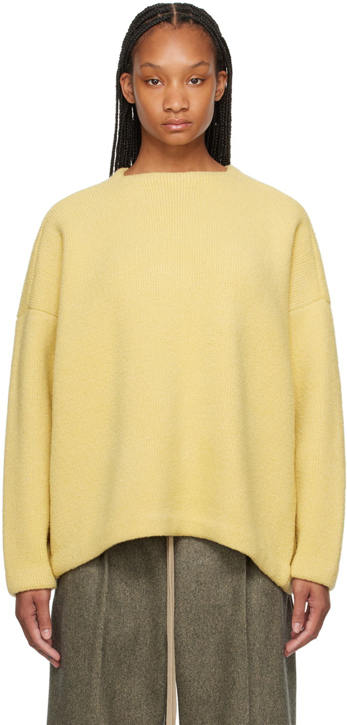 Cветр Fear of God Yellow Square Neck Sweater Жовтий | FG820-0121WOL