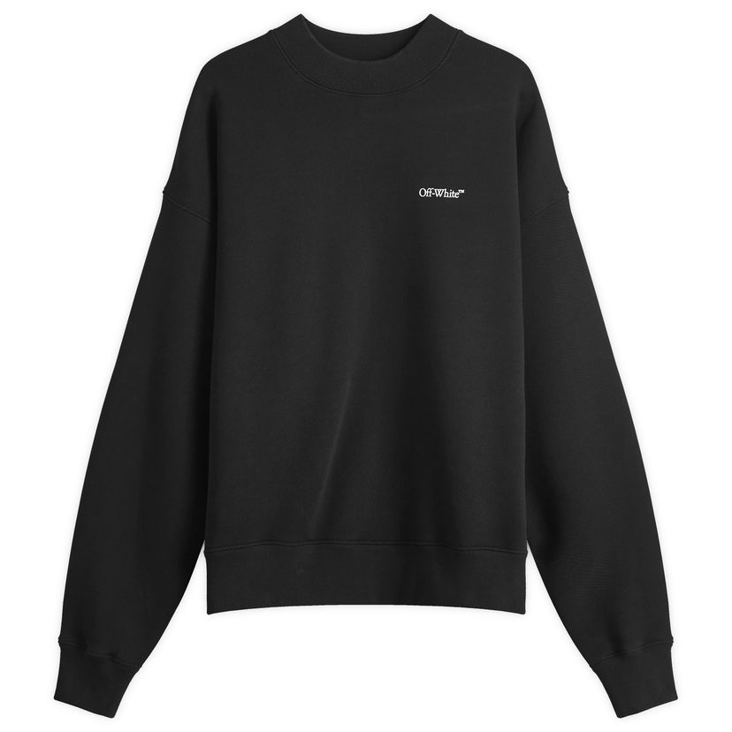 Світшоти Off-White Windy Arrow Skate Crew Sweat чорний | OMBA054F24FLE0021001