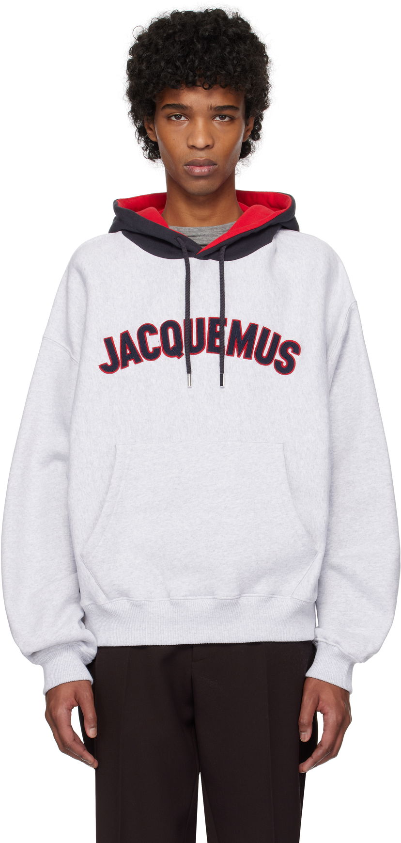 Світшоти Jacquemus Jacquemus 'The Baseball' Hoodie Сірий | 25E255JS311-2462